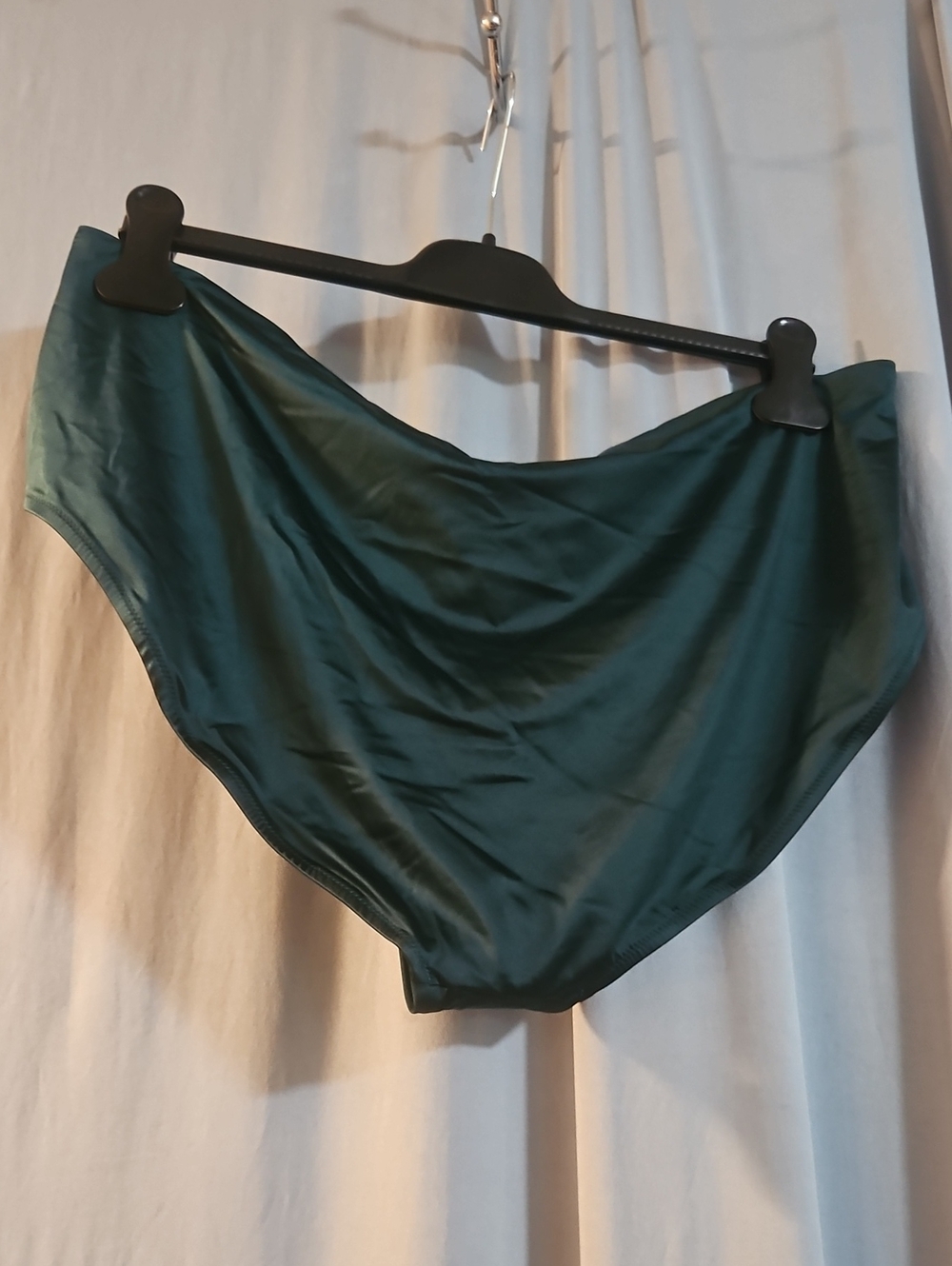 CALIA Adjustable Tie Front Swim Bottoms: SEA GREEN SHINE: NEW WITH TAGS: SZ XXL - Picture 4 of 4